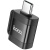 Перехідник Hoco UA31C Type-C-USB (Чорний) перехідник hoco ua31c type-c-usb (чорний)