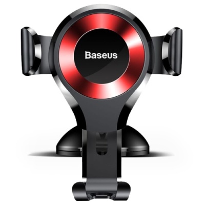 Автотримач Baseus Premium Osculum Type Gravity Car Mount (SUYL-XP09) Black-red 