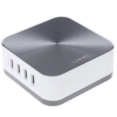 мережевий подовжувач ldnio a8101 qc3.0 8usb 10a (сірий) 