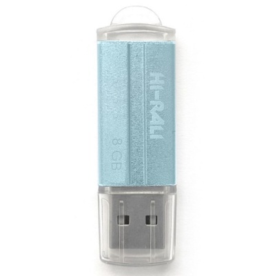 usb флеш-накопичувач hi-rali corsair 8gb (сталевий) 