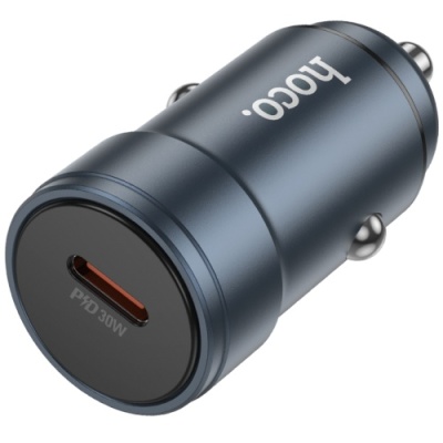 Автомобільний Зарядний Пристрій Hoco Z57 PD30W (1Type-C) (сірий)