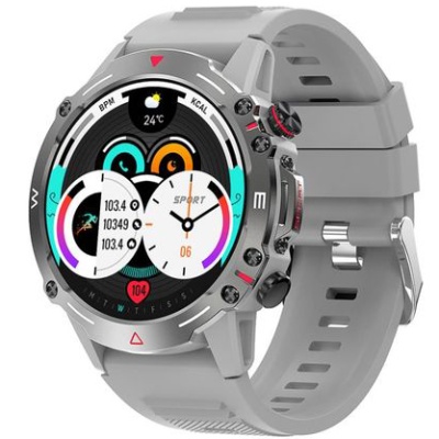 смарт-годинник xo j7 amoled (сірий) 