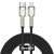 кабель baseus cafule metal (pd) type-c - lightning pd20w/2m (catljk-b01) (black) 