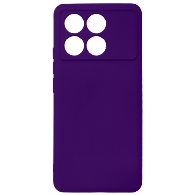 Купить чохол soft silicone case full для xiaomi poco x6 pro 5g (purple) онлайн