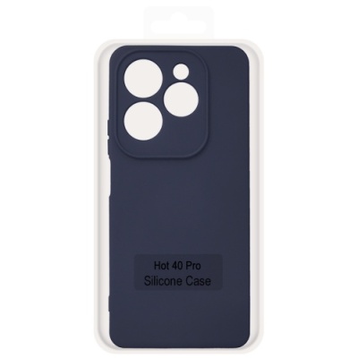 Купить чохол soft silicone case full для infinix hot 40/40 pro (dark blue) онлайн