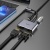 usb hub hoco hb30 type-c eco type-c multi-function converter(hdtv+vga+usb3.0+pd) metal grey 