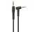 кабель aux xo nb-r272 3.5mm to 3.5mm 1m (чорний) 