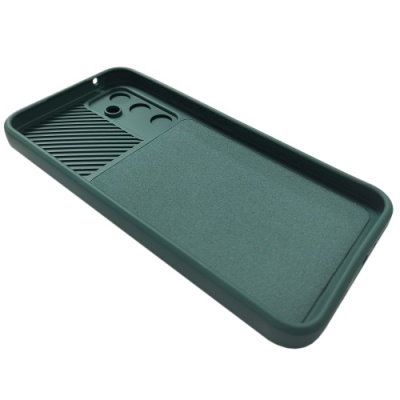 Купить силіконовий чохол soft tpu armor camshield для samsung a546 galaxy a54 5g - dark green онлайн