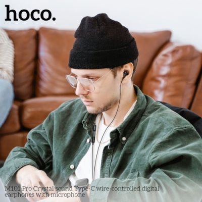 навушники hoco m101 pro type-c (чорний) 