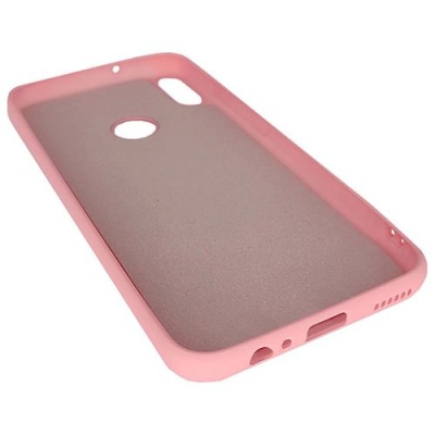 Купить силіконовий чохол soft silicone case для xiaomi redmi note 7 - pink онлайн
