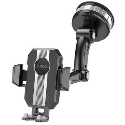 Автотримач Hoco DCA33 Powerful suction cup (Чорний)