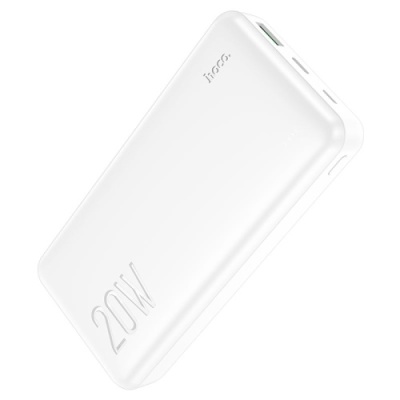 додаткова батарея power bank hoco j87a pd20w+qc3.0 20000 mah (білий) 