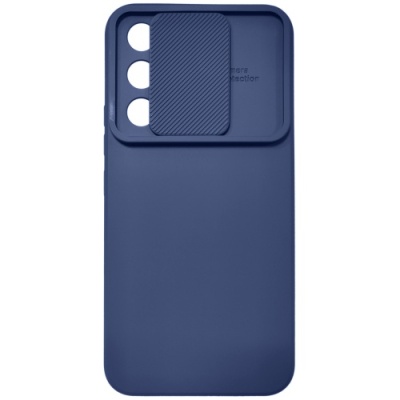 Купить силіконовий чохол soft tpu armor camshield для samsung a546 galaxy a54 5g - dark blue онлайн