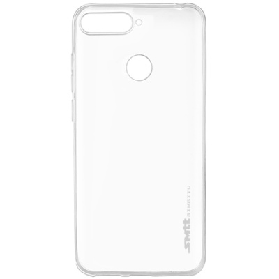 Купить силіконовий чохол smtt для huawei y6 (2018) (прозорий) онлайн