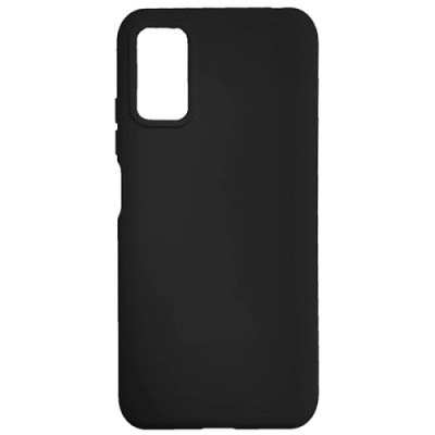 Купить силіконовий чохол soft silicone case для xiaomi poco m3 pro/ poco m3 pro 5g/ redmi note 10 5g - black онлайн