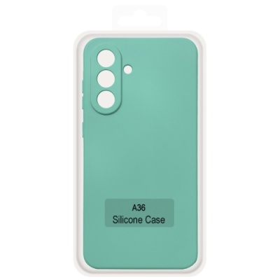 Купить чохол soft silicone case full для samsung a366 galaxy a36 5g/samsung a376 galaxy a37 5g (бірюзовий) онлайн