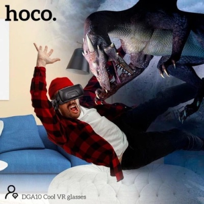 окуляри віртуальної реальності hoco cool vr glasses dga10 (чорний) 
