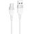 кабель hoco x109 silicone usb - type-c 3.0a/1m (білий) 