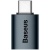 перехідник baseus ingenuity mini otg usb 3.1 to type-c (zjjq000003) (blue) 