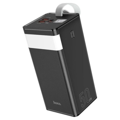 додаткова батарея power bank hoco j86a powermaster pd20w+qc3.0 22.5w 50000 mah (чорний) 