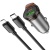 Автомобільний Зарядний Пристрій Hoco NZ16A PD25W+QC3.0 (1USB/1Type-C) + (Type-C - Lightning) (сірий) Автомобільний Зарядний Пристрій Hoco NZ16A PD25W+QC3.0 (1USB/1Type-C) + (Type-C - Lightning) (сірий)
