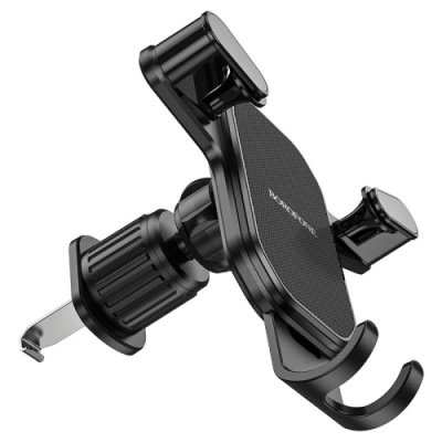 Автотримач Borofone BH76 Soul hook clip air outlet (Чорний)