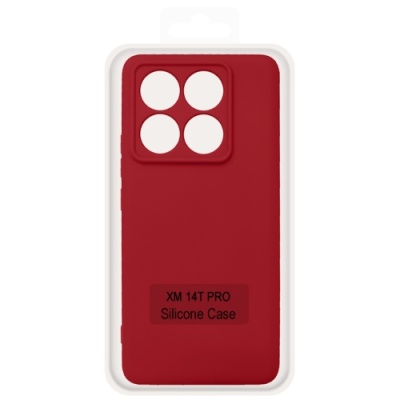 Купить чохол soft silicone case full для xiaomi 14t pro (red) онлайн