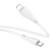 Кабель Borofone BX121 Type-C - Lightning PD27W/1m (Білий) кабель borofone bx121 type-c - lightning pd27w/1m (білий)