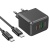 Мережевий Зарядний Пристрій Hoco CS14A 1USB/18W/QC3.0 + 1Type-C/20W/PD + (Type-C - Type-C) (Чорний) мережевий зарядний пристрій hoco cs14a 1usb/18w/qc3.0 + 1type-c/20w/pd + (type-c - type-c) (чорний)
