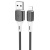 кабель borofone bx79 silicone usb - lightning 2.4a/1m (чорний) 