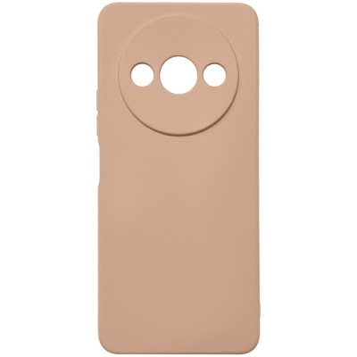 Купить силіконовий чохол soft silicone case для xiaomi redmi a3/poco c61 (пудра) онлайн