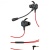 навушники xo mkf-05 black-red 