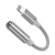 перехідник baseus lightning(male) - 3.5mm(female) headphone jack adapter (call03-02) (білий) 