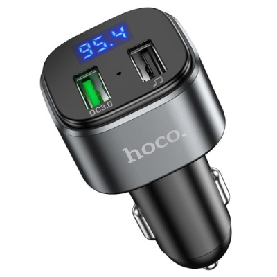 FM Модулятор Hoco E67 QC3.0 (Чорний)