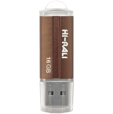 usb флеш-накопичувач hi-rali corsair 16gb (бронзовий) 
