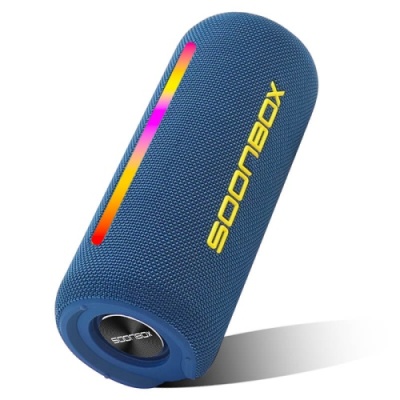 портативна колонка soonbox s9500 with led (блакитний) 