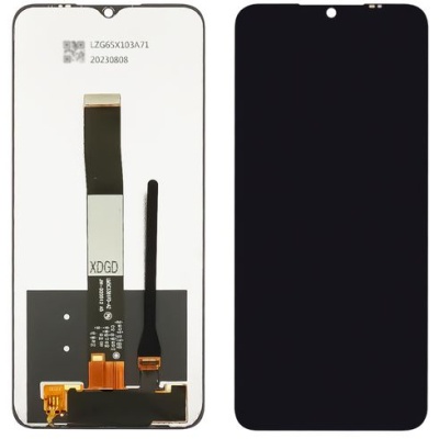 дисплей для xiaomi redmi 9a, redmi 9c, redmi 10a, poco c3 з чорним тачскріном service pack original