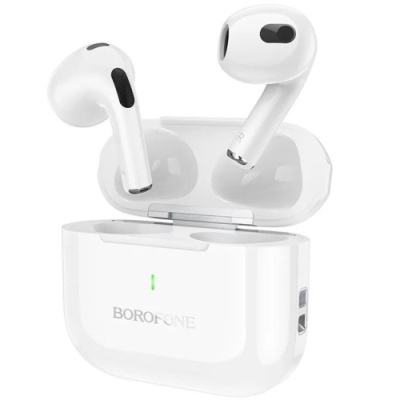 бездротові навушники (tws) borofone bw58 (білий) 