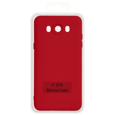 Купить чохол soft silicone case full для samsung j710 galaxy j7 2016 (red) онлайн
