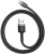 кабель baseus cafule usb - microusb 2.4a/0.5m (camklf-ag1) (black-grey) 