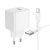Мережевий Зарядний Пристрій Borofone BAS12A 1USB/18W/QC3.0 + (USB - Type-C) (Білий) мережевий зарядний пристрій borofone bas12a 1usb/18w/qc3.0 + (usb - type-c) (білий)