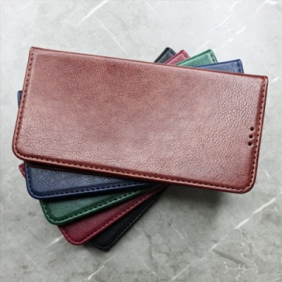 Купить чохол-книжка leather fold для samsung a025 galaxy a02s (коричневий) онлайн