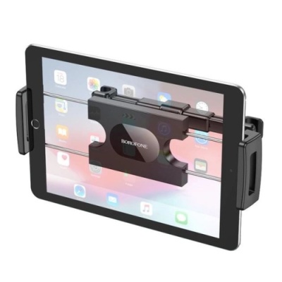Автотримач Borofone BH101 Airy tablet 4.7-12.9 дюйма (120-250mm) (Чорний)