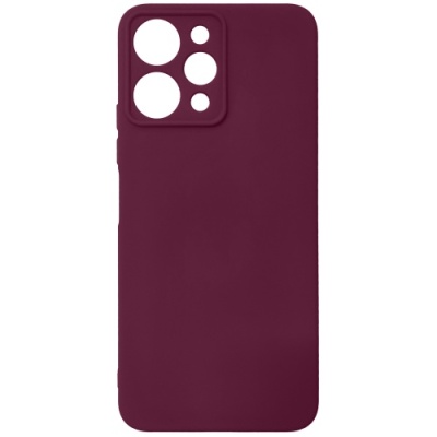 Купить чохол soft silicone case full для xiaomi redmi 12 (maroon) онлайн