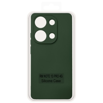 Купить чохол soft silicone case full для xiaomi redmi note 13 pro 4g/note 14s/poco m6 pro 4g (dark green) онлайн