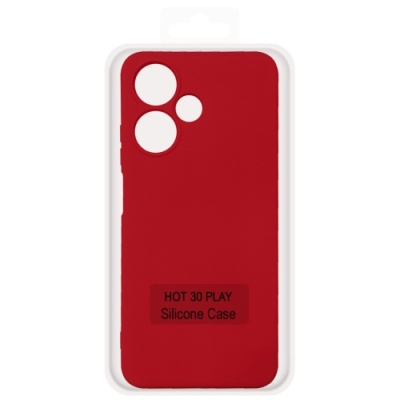 Купить чохол soft silicone case full для infinix hot 30 play (red) онлайн
