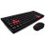 клавіатура безпровідна + миша havit hv-kb257 gcm black-red 