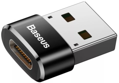 перехідник baseus type-c to usb (black) 