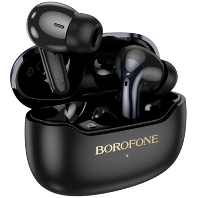 бездротові навушники (tws) borofone fq1 plus anc (чорний) 