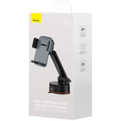 Автотримач Baseus Easy Control Clamp Car Mount Holder Pro (SUYK020014) Tarnish